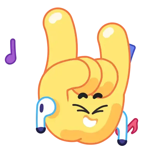 Hands for friends - Sticker