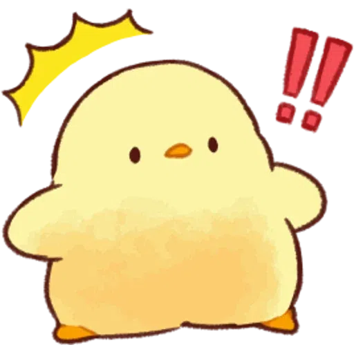 soft and cute chick 05 - Sticker 19