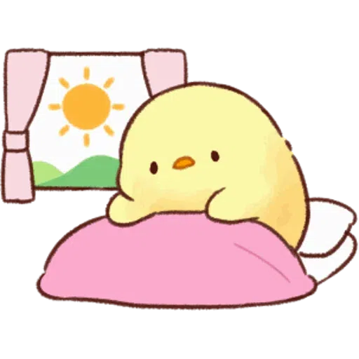 soft and cute chick 05 - Sticker 17
