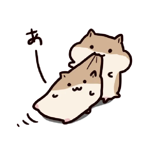ハムスターはかく語りき4 ～だるだる～ Part 1 - Sticker 10