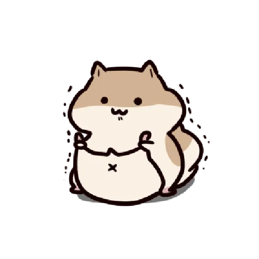 ハムスターはかく語りき4 ～だるだる～ Part 1 - Sticker 18