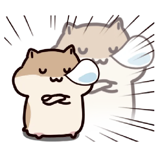 ハムスターはかく語りき4 ～だるだる～ Part 1 - Sticker 28