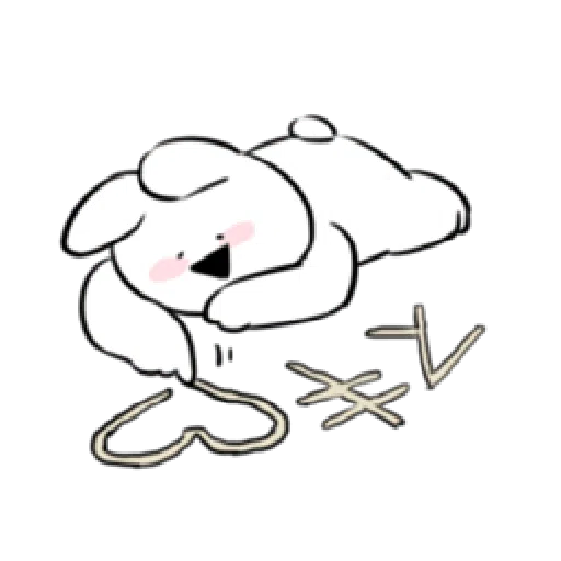 [dkcoLtd]Rbt_hpy_line - Sticker 24