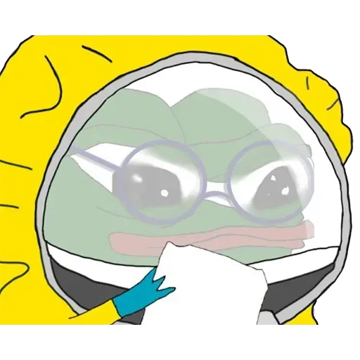 Hazmat Pepe - Sticker 28
