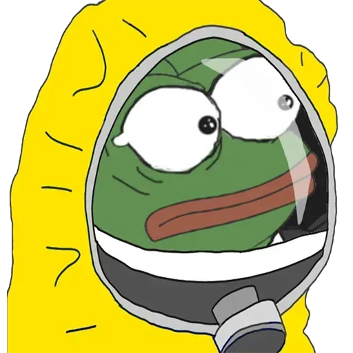 Hazmat Pepe - Sticker 23