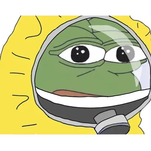 Hazmat Pepe - Sticker 13