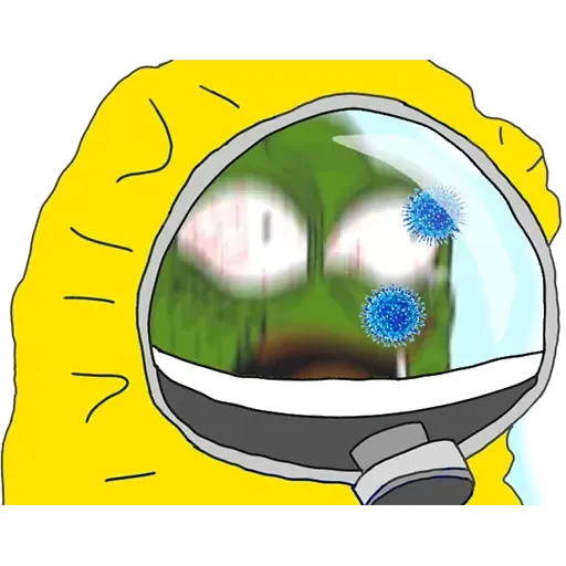Hazmat Pepe - Sticker 18
