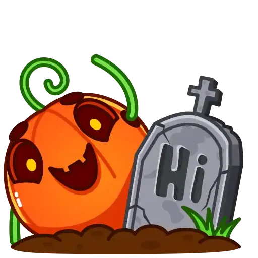 Mamkin Pumpkin - Sticker