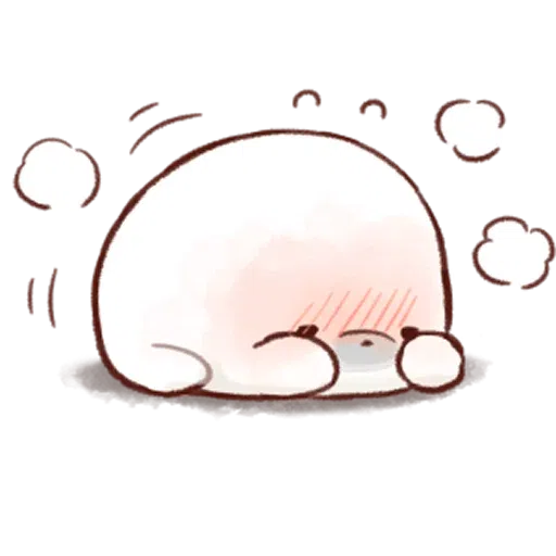 Soft and cute seal - Sticker 11