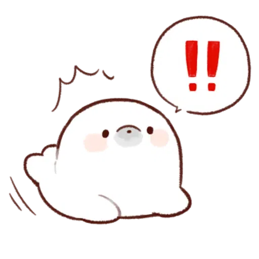 Soft and cute seal - Sticker 25