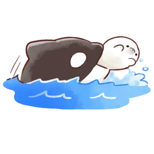Soft and cute seal - Sticker 26