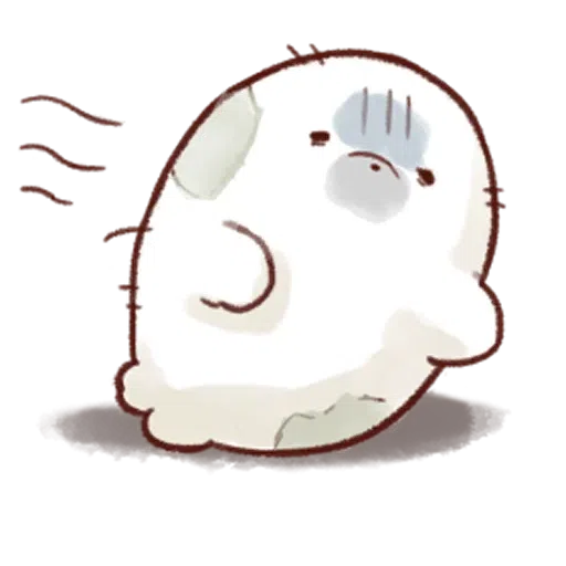 Soft and cute seal - Sticker 23