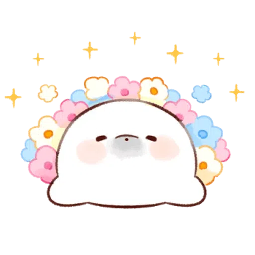 Soft and cute seal - Sticker 30