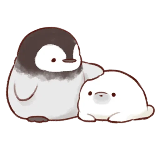 Soft and cute seal - Sticker 27