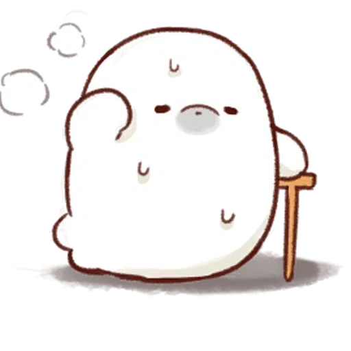 Soft and cute seal - Sticker 22