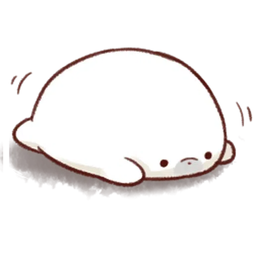 Soft and cute seal - Sticker 21