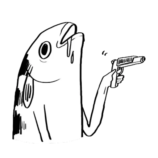 Mr. Fish - Sticker 26