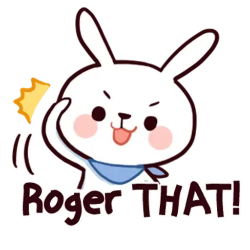 Bunny - Sticker 17