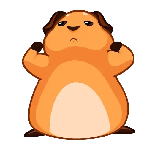 Melie the Cavy - Sticker 11