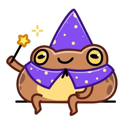 Лягушка 🐸 - Sticker 19
