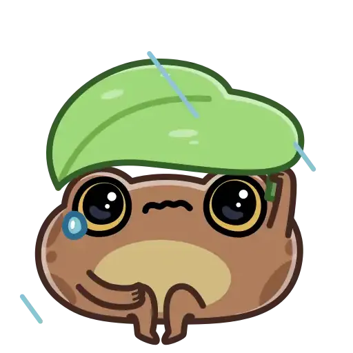 Лягушка 🐸 - Sticker 25