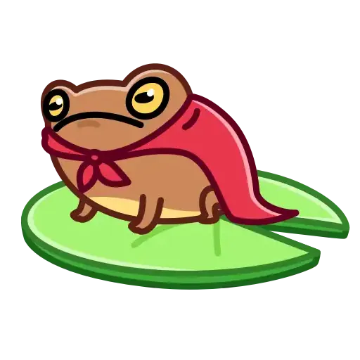 Лягушка 🐸 - Sticker 20