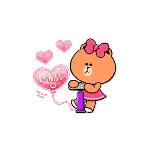 BROWN & FRIENDS X Decter_10 Big CHOCO (聖誕) (1) - Sticker 18