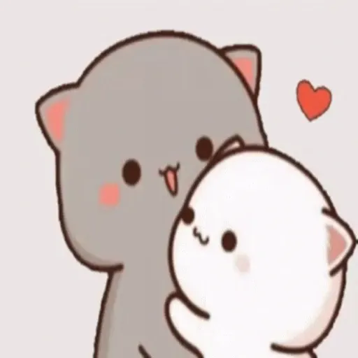 Peach and Goma Love's - Sticker 24