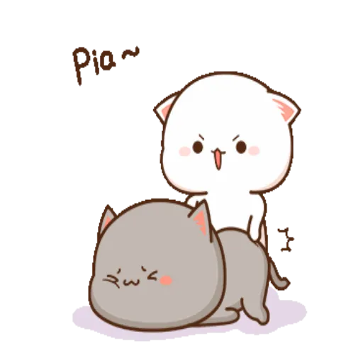 Peach and Goma Love's - Sticker 16