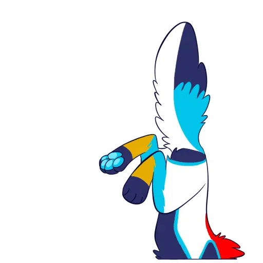 Fox on fluffy - Sticker 29