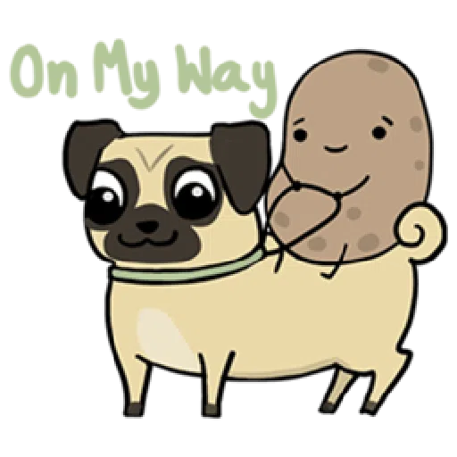 Kawaii Potato - Sticker 26