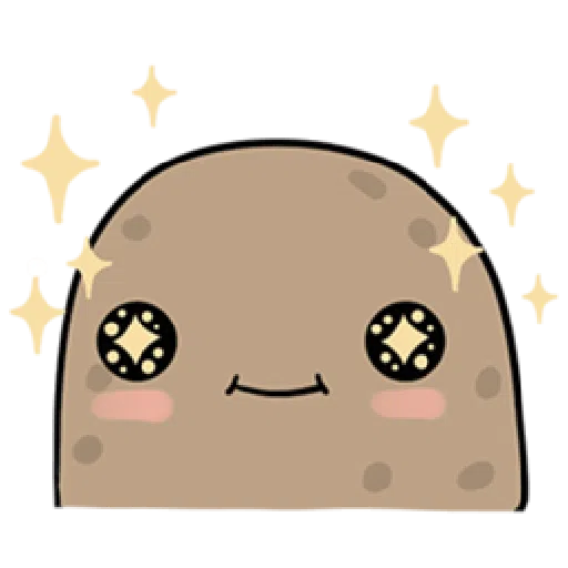 Kawaii Potato - Sticker 18