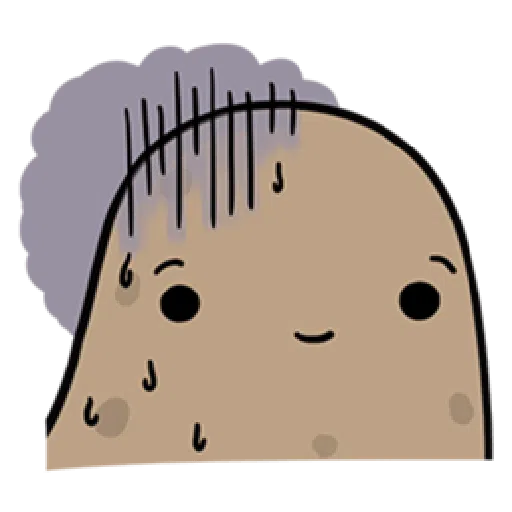 Kawaii Potato - Sticker 16