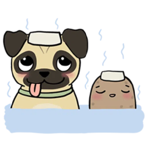 Kawaii Potato - Sticker 13