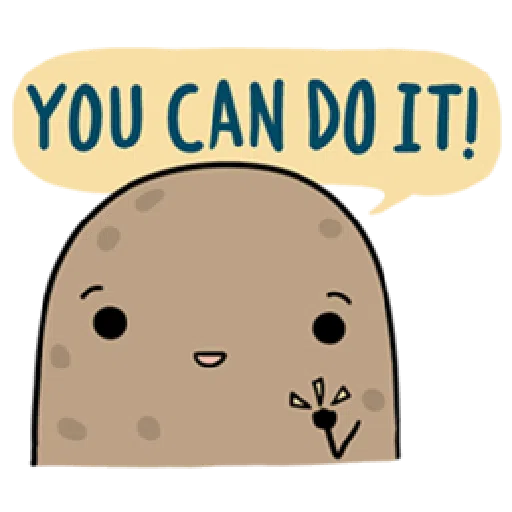 Kawaii Potato - Sticker 19