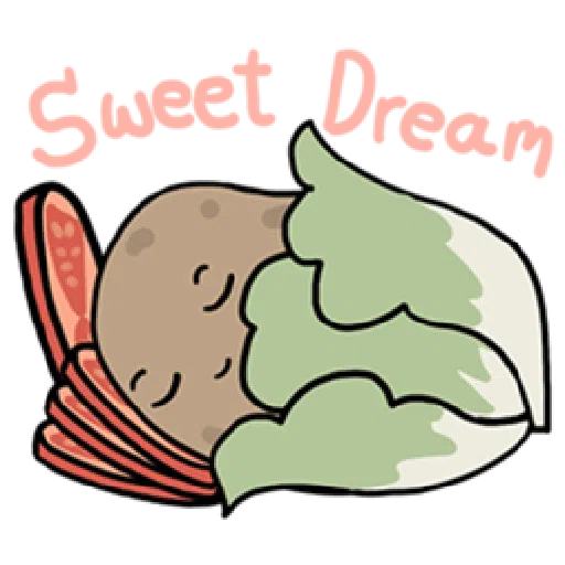 Kawaii Potato - Sticker 22