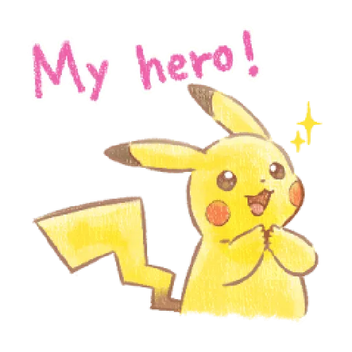 Pikachu Greetings p1 - Sticker 11