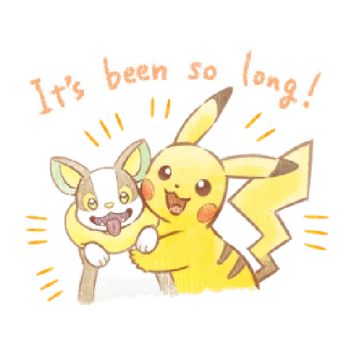 Pikachu Greetings p1 - Sticker 15