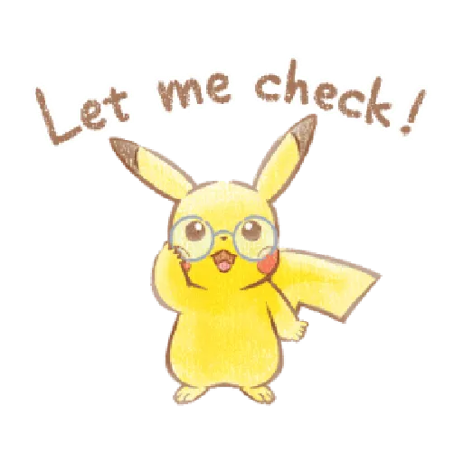 Pikachu Greetings p1 - Sticker 19