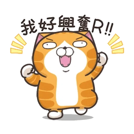 仆街白爛貓 - Sticker 9