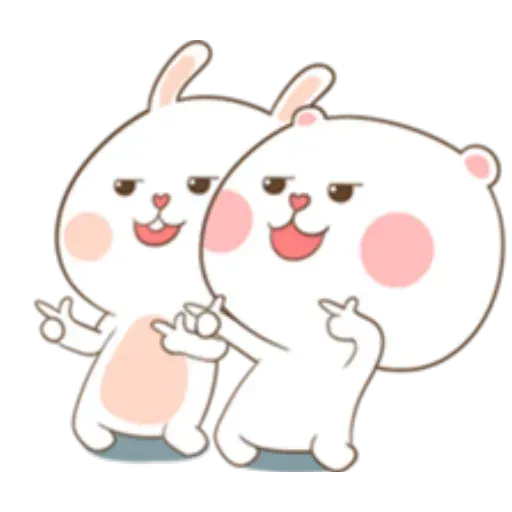 Puffy Rabbit 2 - Sticker 30