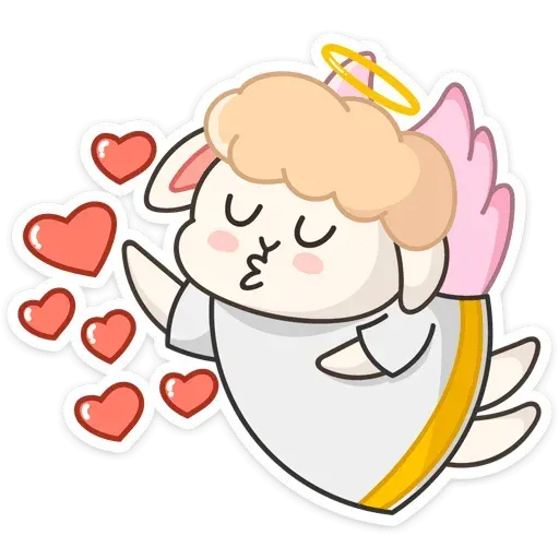 Blonde Angel - Sticker 13
