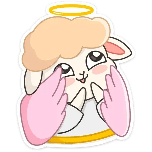 Blonde Angel - Sticker 16