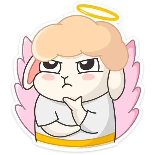 Blonde Angel - Sticker 19