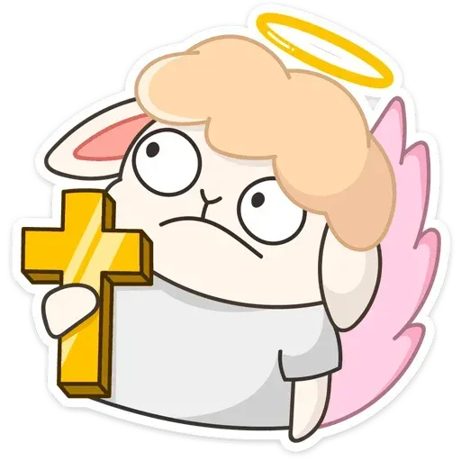 Blonde Angel - Sticker 17
