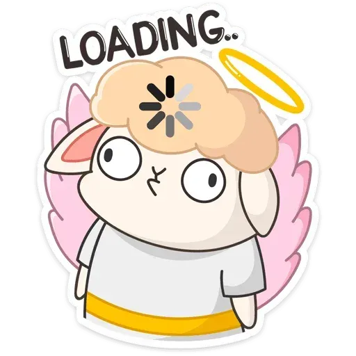 Blonde Angel - Sticker 22