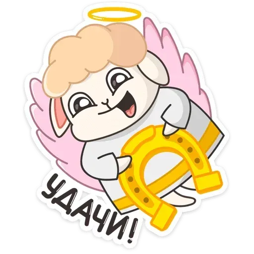 Blonde Angel - Sticker 23