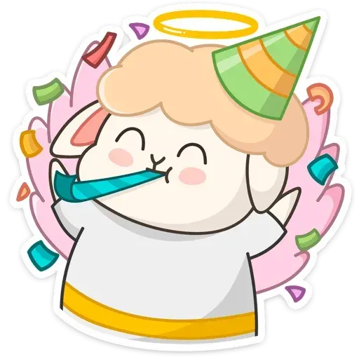 Blonde Angel - Sticker 10