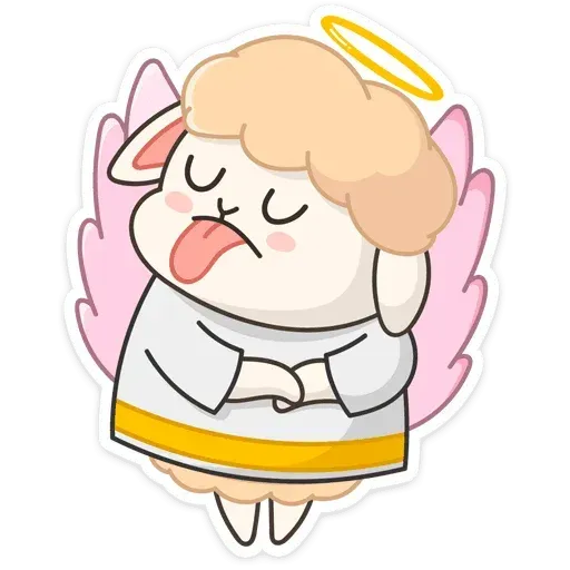 Blonde Angel - Sticker 11