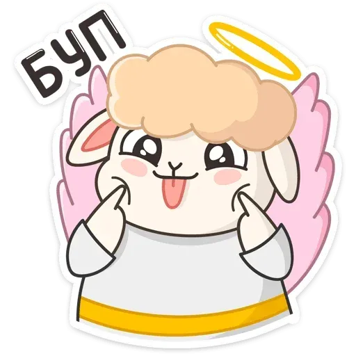 Blonde Angel - Sticker 26